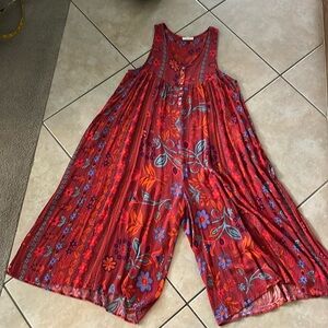 Multicolored bohemian jumper